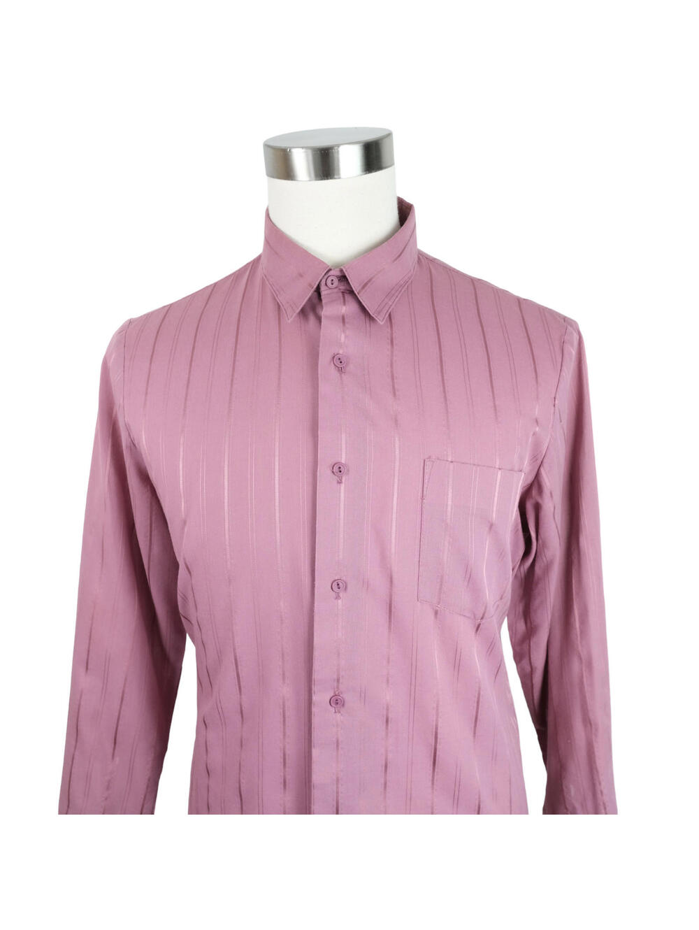 Vtg Triumph of California Large L Button up Shirt Red Striped
